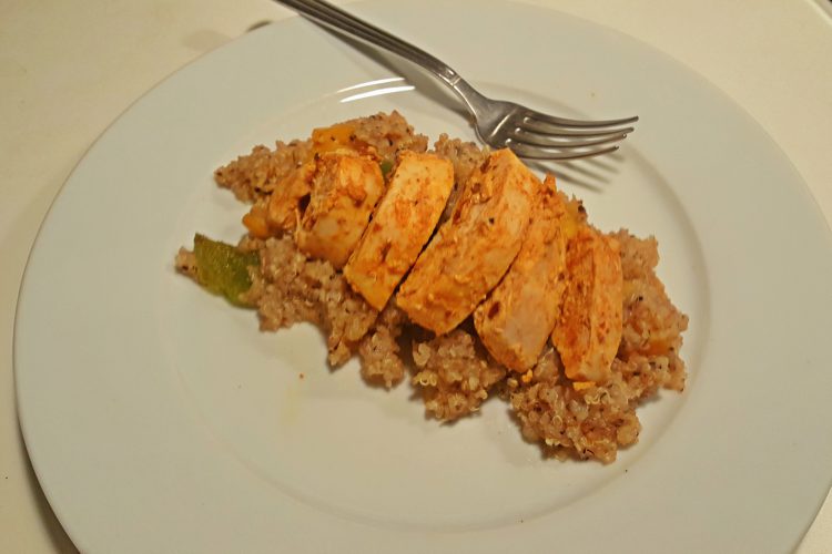 Cajun Chicken and Quinoa